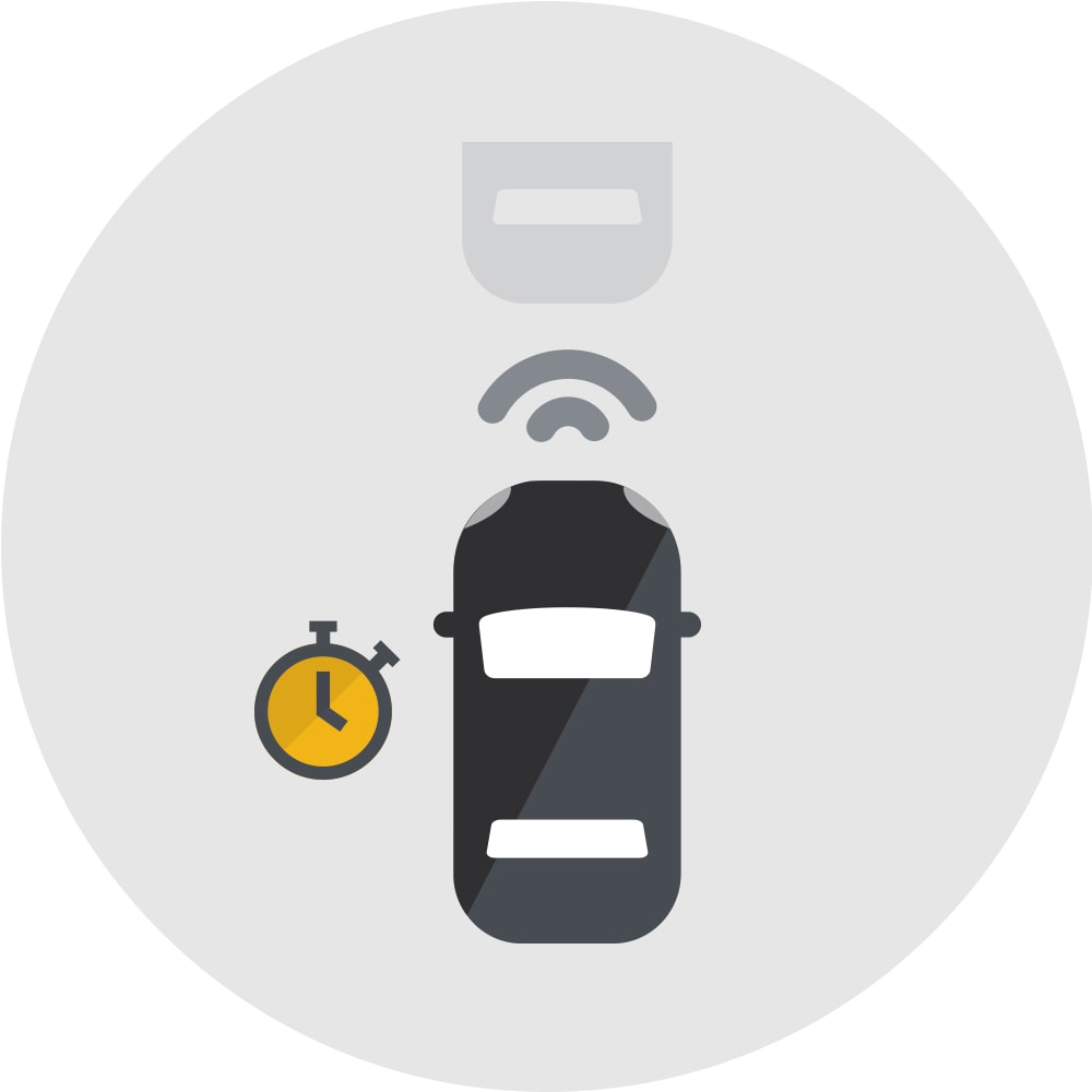 Following-distance-indicator