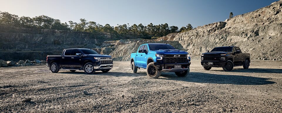 Chevy Why GMSV: <Silverado front 3/4>